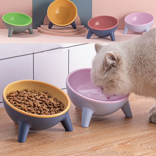 Cat Dog Bowl With Stand - puphub