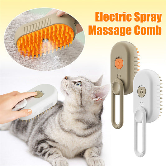 Cat, dog Steam Brush 3 In 1 - puphub