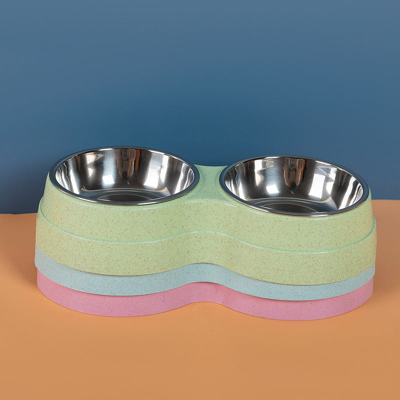 Double Pet Feeding Bowl - puphub