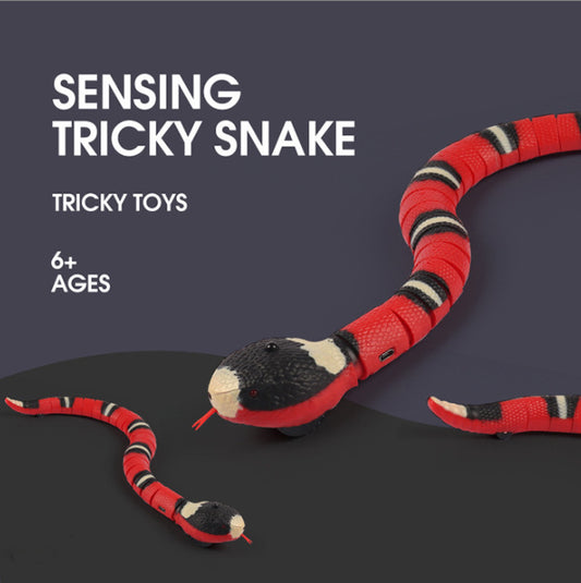 Smart Sensing Snake Cat Toy Electric Interactive Toy For Cats - puphub